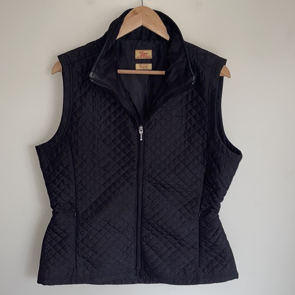 R.M. WILLIAMS | Quilted puffer jacket semi fitted in Black - Picture 10 of 11